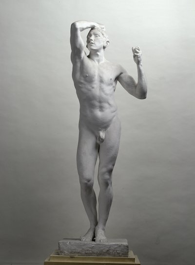 Das Zeitalter der Bronze, ca. 1877 von Auguste Rodin
